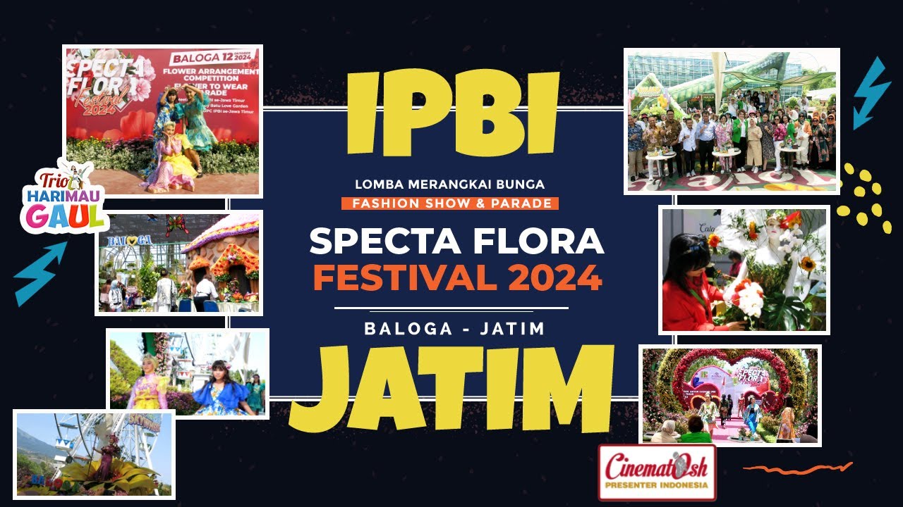 Specta Flora Festival 2024 | Festivalnya Pecinta Bunga