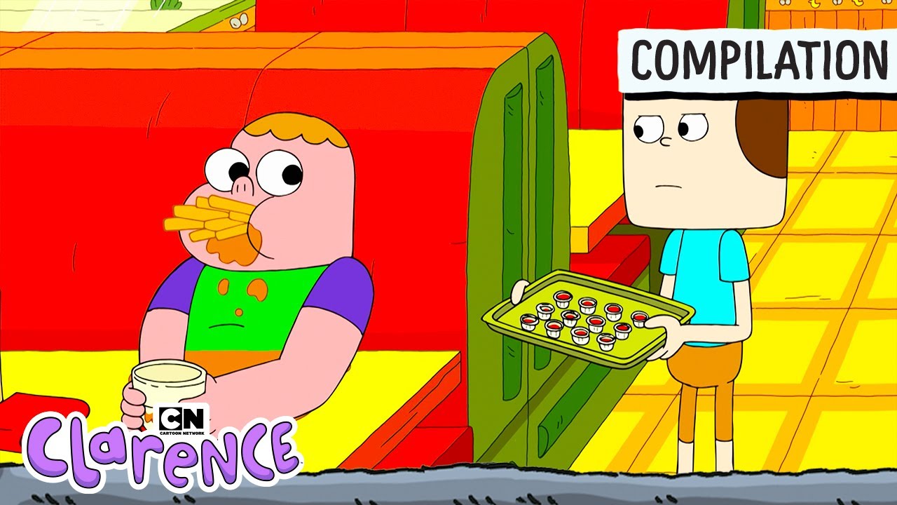 Best Friends Forever | Compilation | Clarence | Cartoon Network