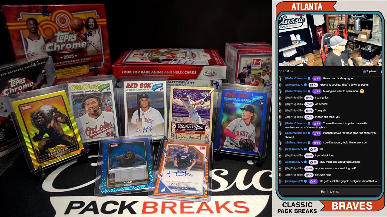 SATURDAY NIGHT GROUP BREAKS AND PERSONALS!!  @ ClassicPackBreaks.com!!