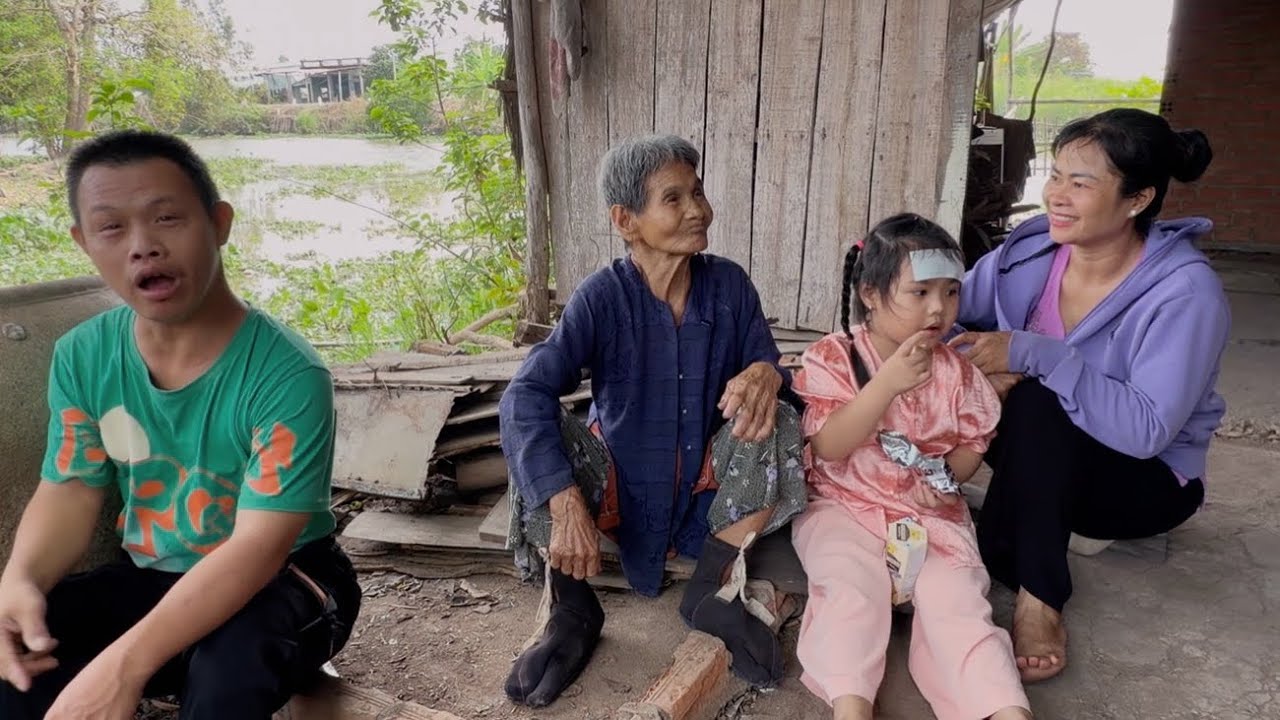 Vợ chồng HL ghé thăm chổ ở mới và gửi tiền từ cô Lan và chị Dung ỡ thuỵ sĩ 