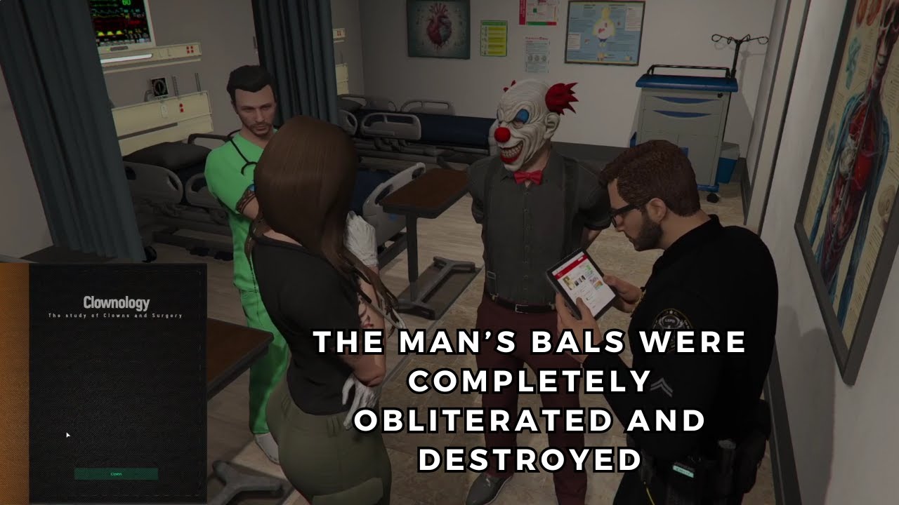 Dr. Bordier Tells Chatterbox About The INCIDENT + Clownology is Now a Thing (DevilSiren) GTA V RP