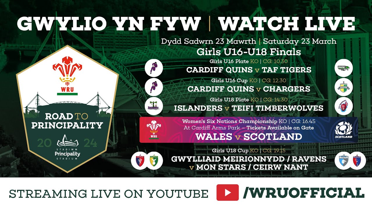 Road To Principality - 23rd March | WRU TV