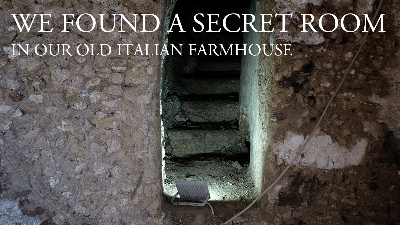 We found a secret room in our old Italian farmhouse! (#12)