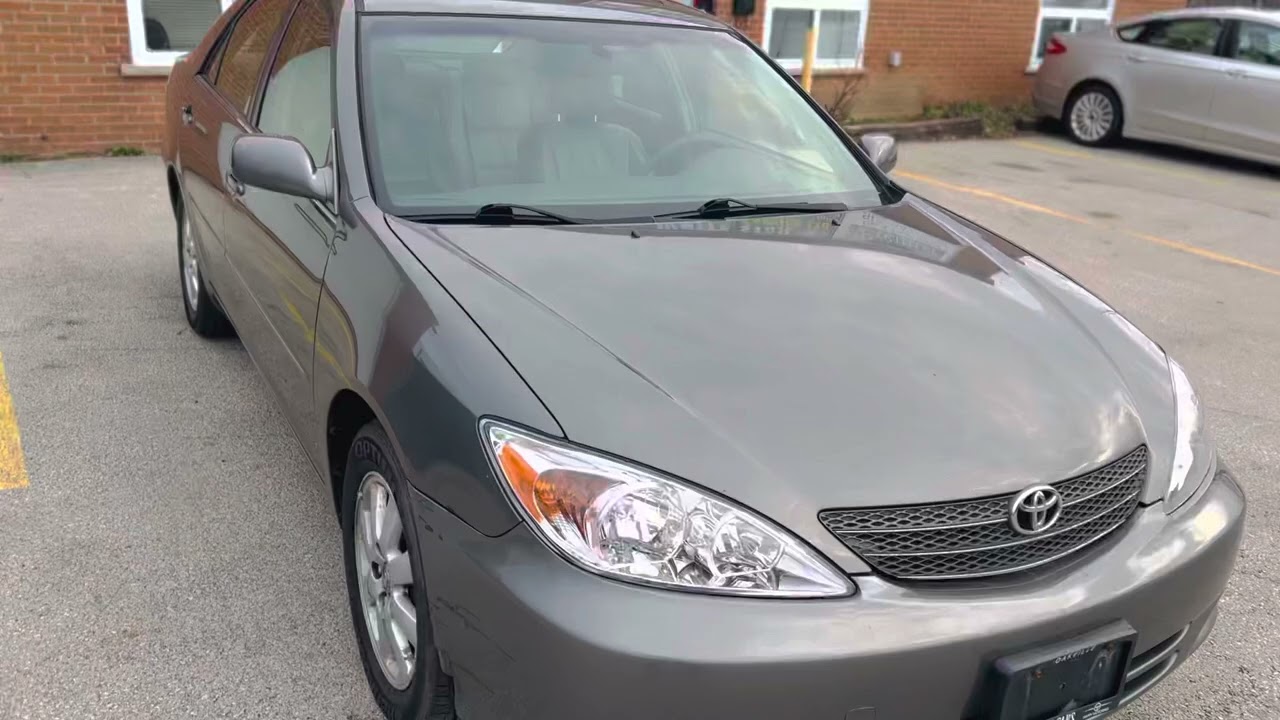 2002 TOYOTA CAMRY XLE