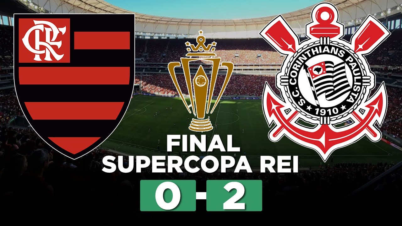 FLAMENGO x CORINTHIANS AO VIVO FINAL Supercopa do Brasil 2026 | Narração