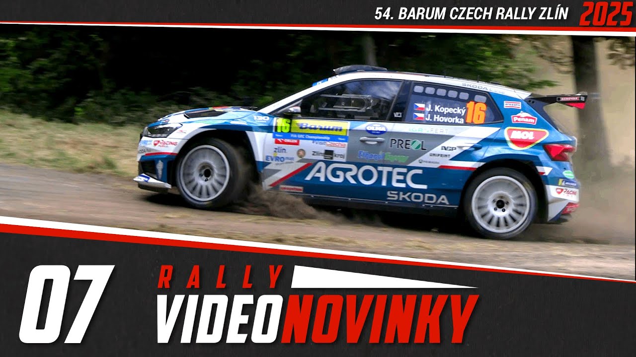 54. Barum Czech Rally Zlín 2025 - 🎥⁣ VIDEONOVINKY 07 - průjezdy a rozhovory v cíli