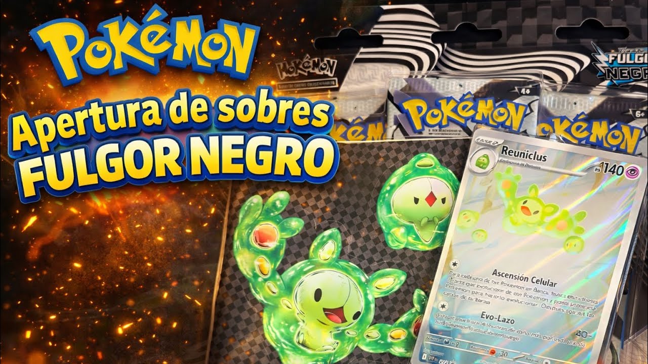 Blíster de sobres Pokémon FULGOR NEGRO!🔥| APERTURA DE SOBRES DE POKÉMON TCG| #pokemon #tcg #unboxing