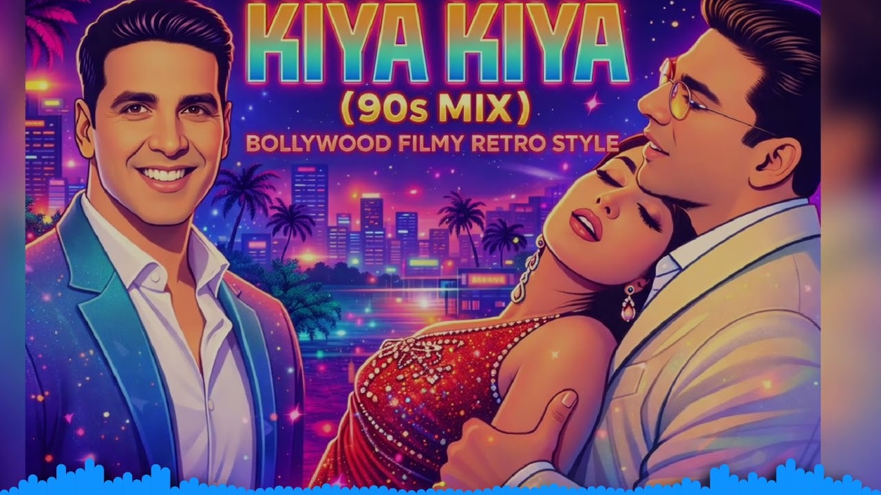 Kiya Kiya (90s Retro Remix) |Trending Bollywood Vibes |Tera Sarafa Song 90s Vintage Style #viralsong