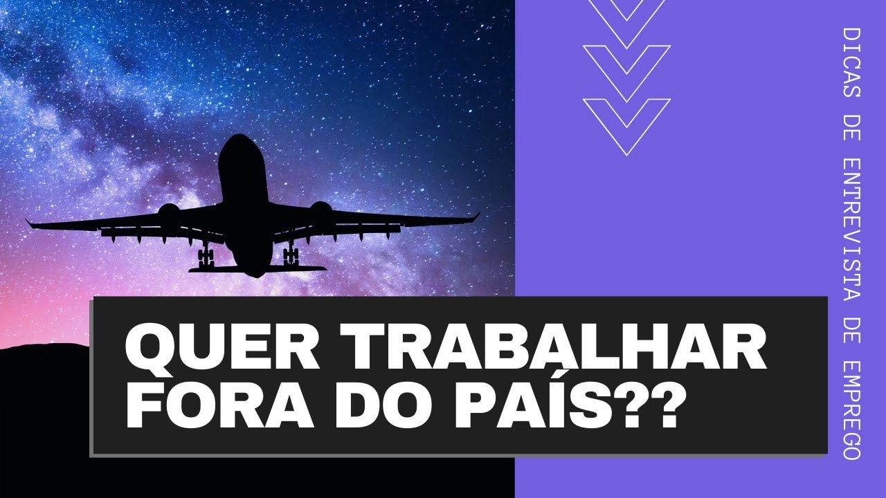 Morar Fora e Dicas de Entrevista de Emprego!
