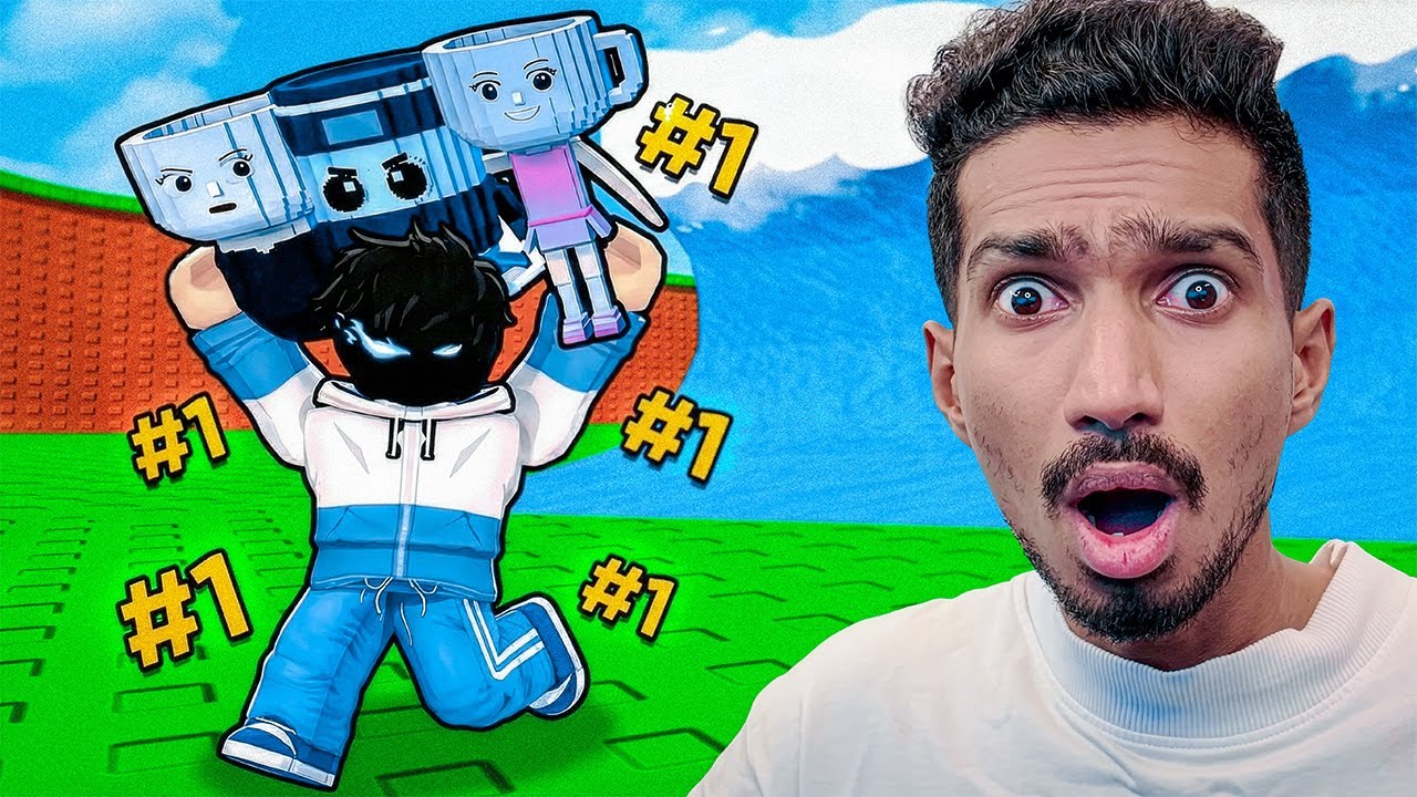 В игре Escape Tsunami я максимально улучшил свою базу для Brainrots...
