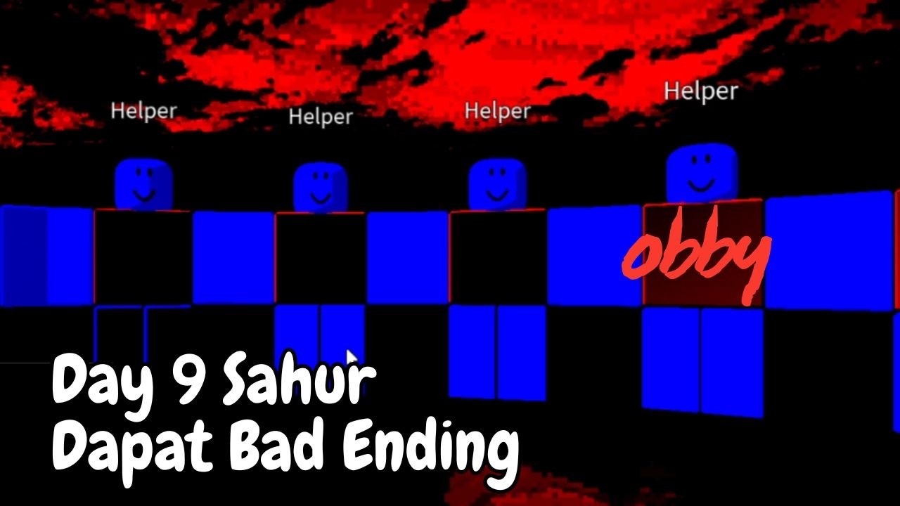 Day 9 Sahur Dimakan Obby