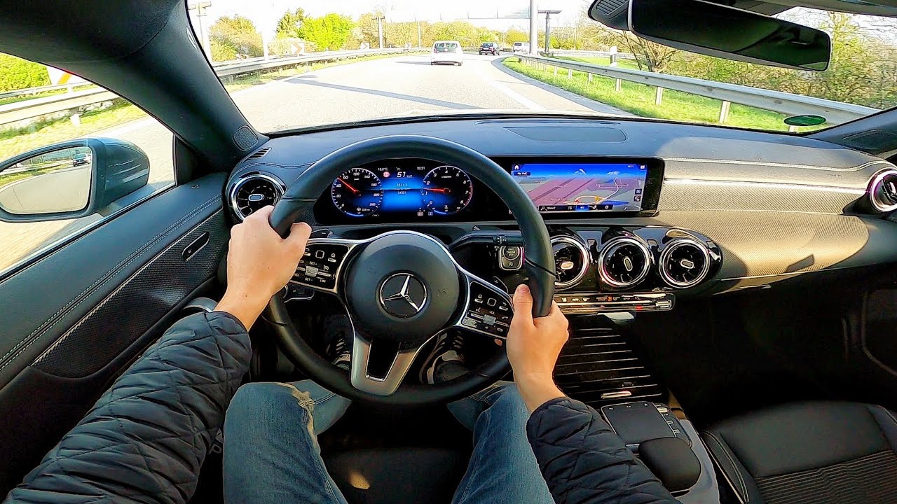 2021 Mercedes-Benz CLA 200 Shooting Brake - pov test drive