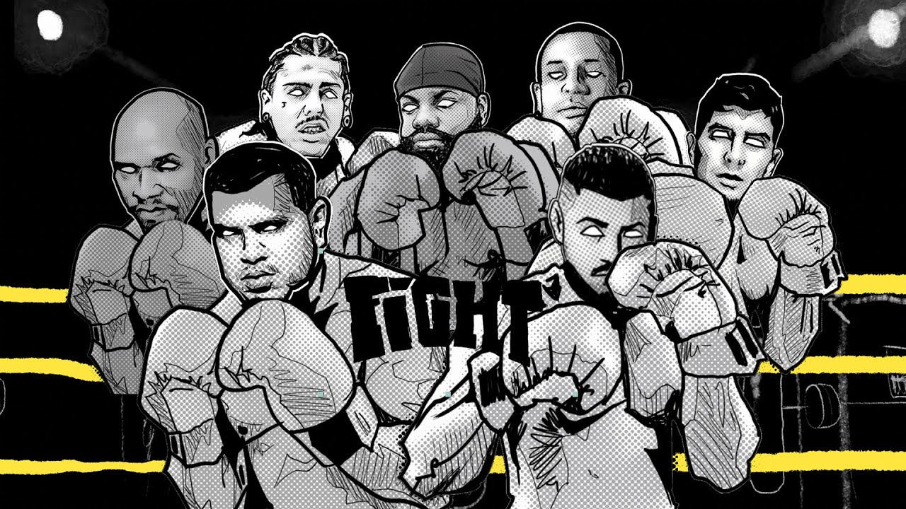 MENTEXPLICITA - FIGHT (feat. Legislan Clan, El Sucio Crash, Previlon, Rhando - mARTES13 & Black7mc)
