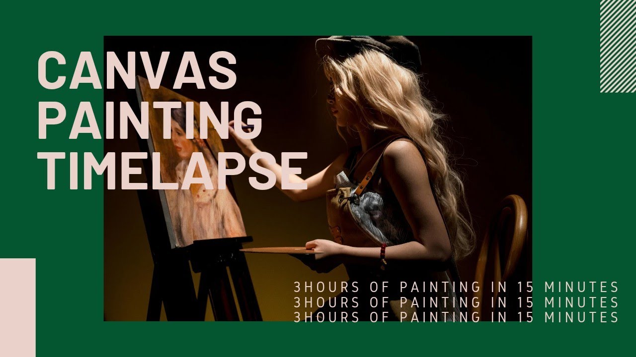 A big Canvas painting timelapse video #timelapes #canvaspainting #bigcanvas #4k #painting #youtube 