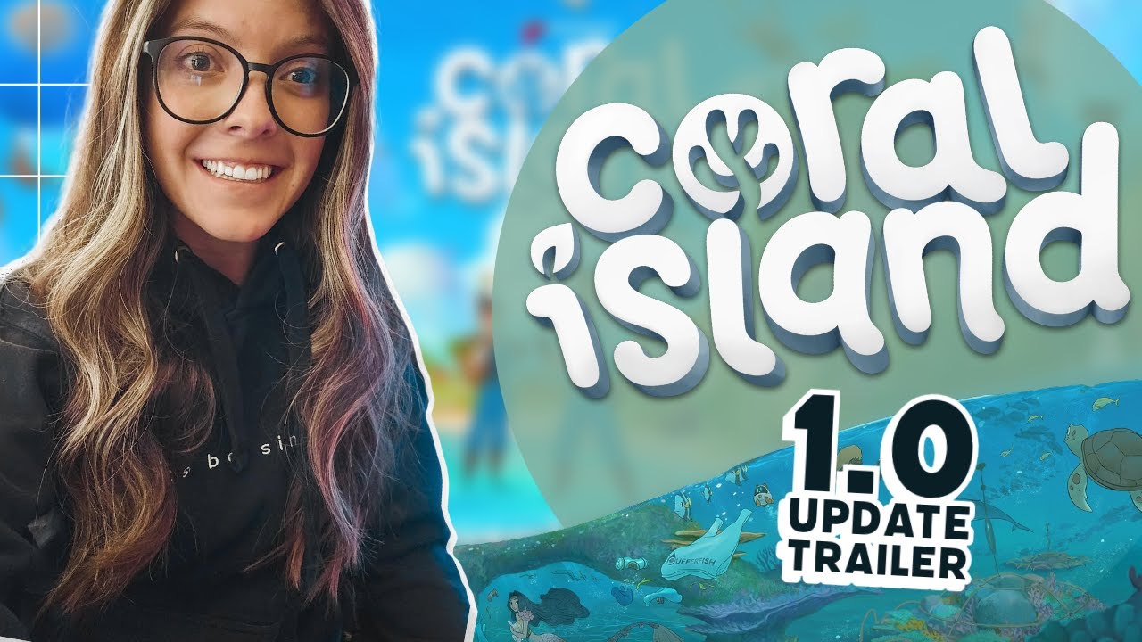 CORAL ISLAND 1.0 UPDATE IS NEAR 🌴☀️ Coral Island 1.0 Trailer React