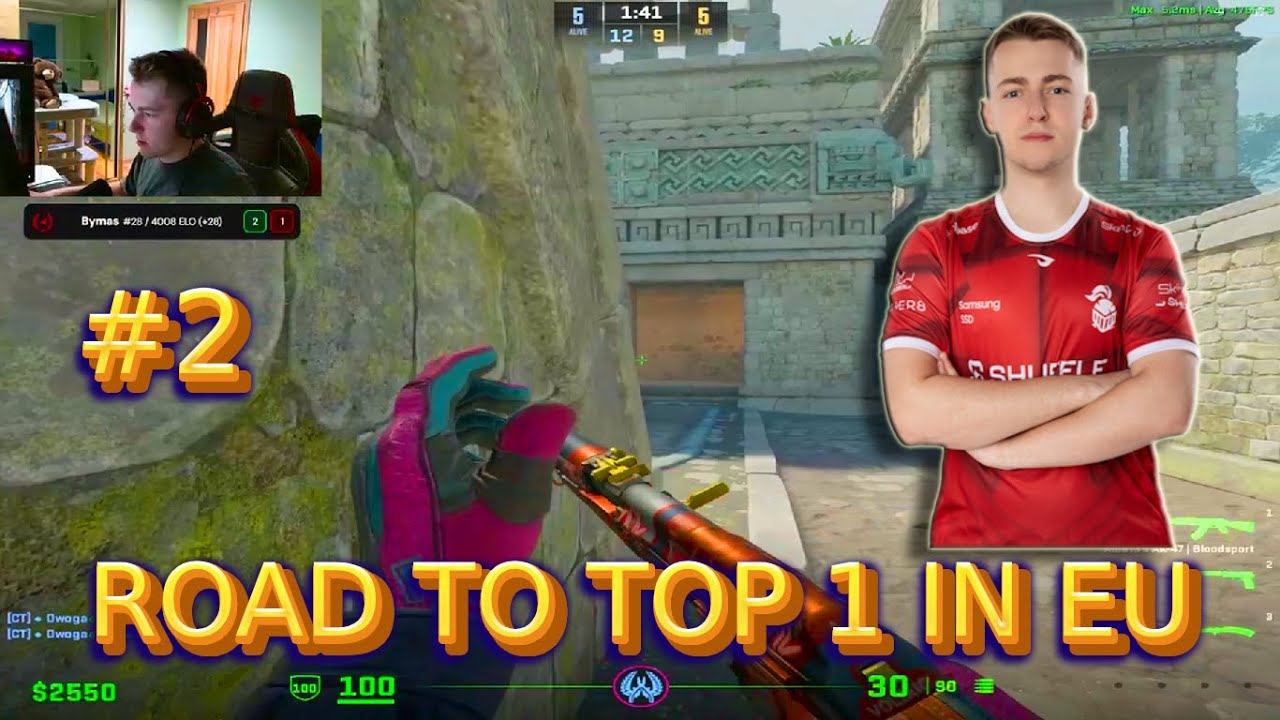 BYMAS VS 4000 ELO LOBBY | BYMAS- ROAD TO TOP 1 EU | #2