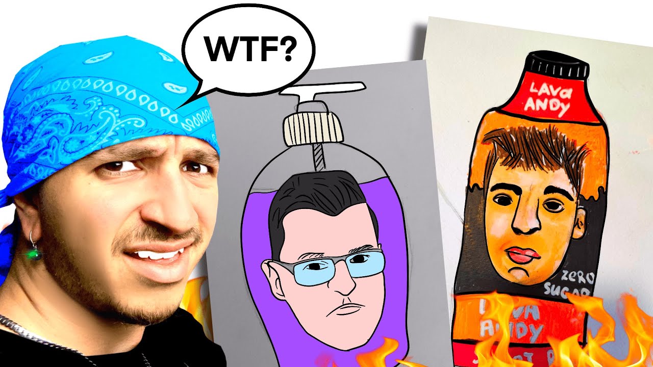 ХЕЙТЯ вашите рисунки на ИНФЛУЕНСЪРИ..😫