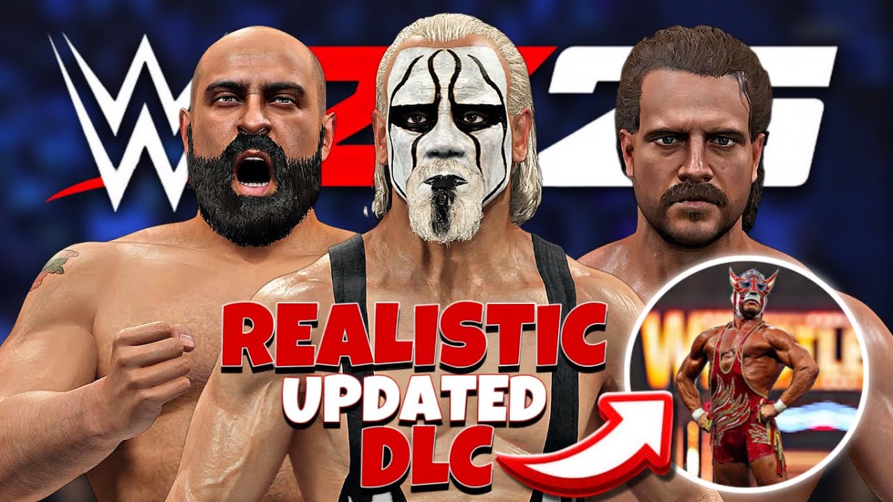 WWE 2K25 NEW DLC UPDATE! + AMAZING Updated Models and Caws! (NEW CHARACTER!)
