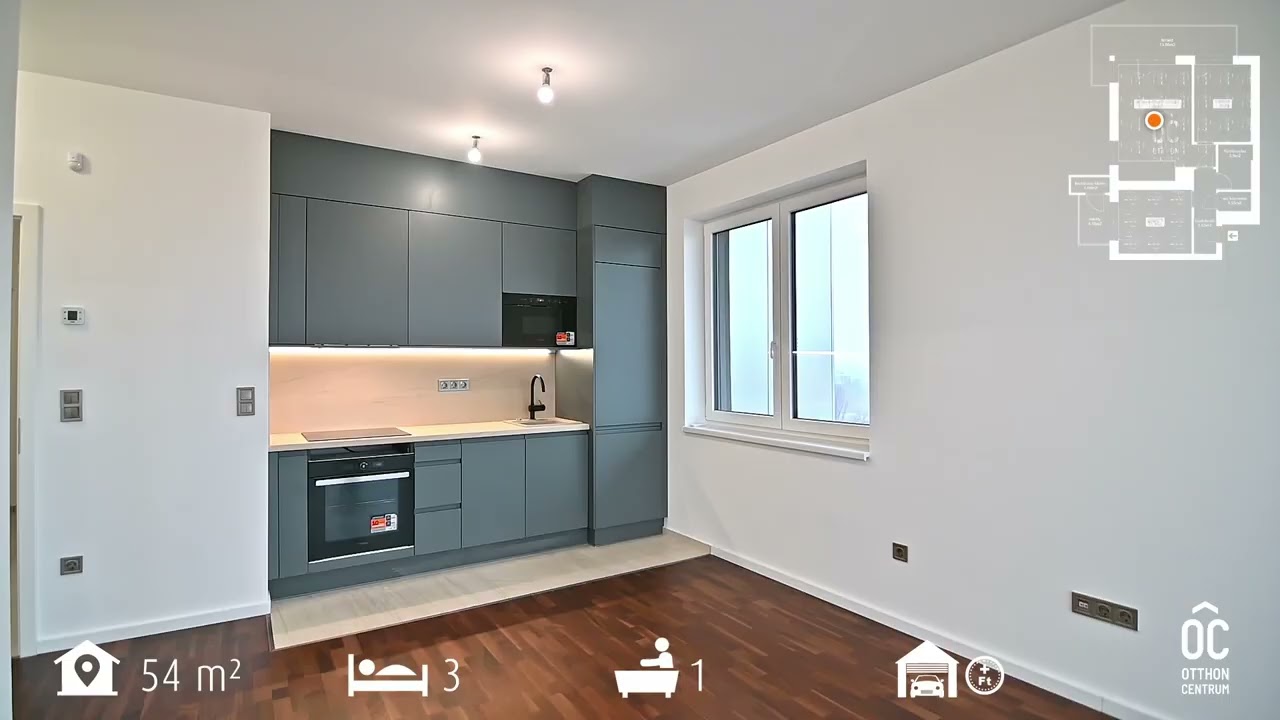 WATERFRONT CITY – 13. EMELET – ÖRÖK PANORÁMA – PRÉMIUM TERASZOS OTTHON - HIPER