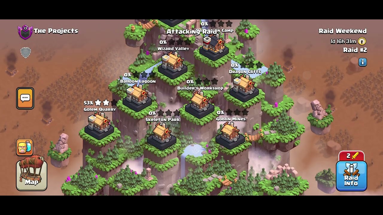 5 Raid Attacks back to back using Pekka @ClashofClans #Coc # Viral