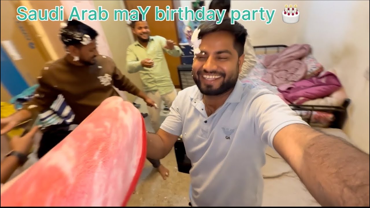 Saudi Arab  m driver birthday Kaise bantye h 🎂