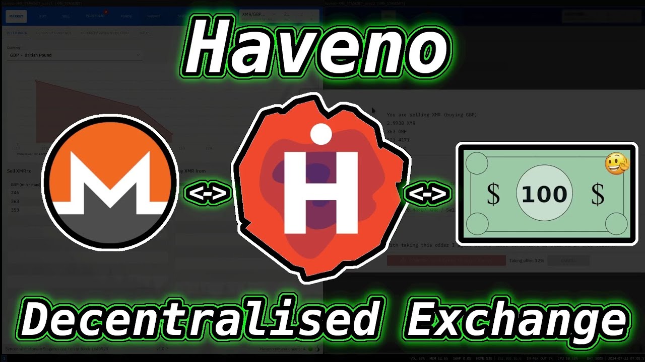 Haveno 💰Децентрализованная биржа XMR 🔐 P2P с мультиподписью