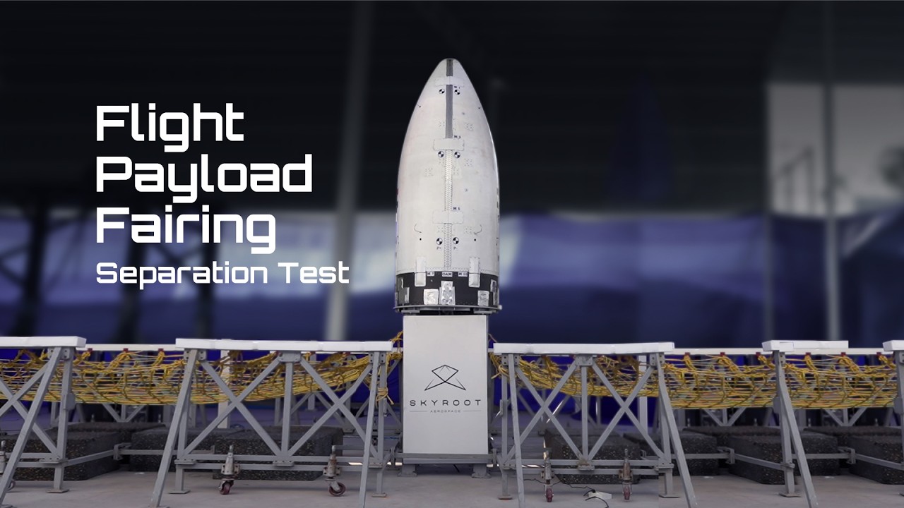 Vikram-1 Flight Payload Fairing Separation Test | Vikram-1 Pre-Flight Update | Skyroot Aerospace