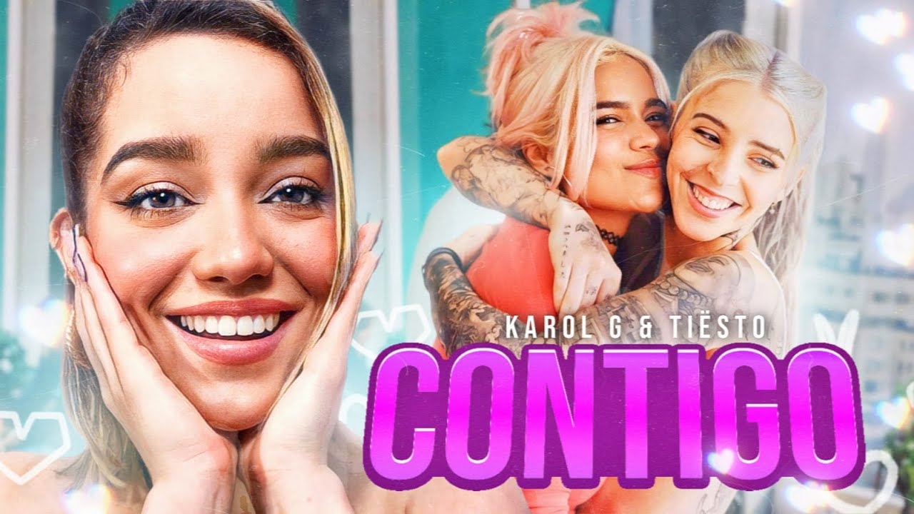 REACCIÓN CONTIGO - KAROL G, Tiësto ( Young Miko 💀😍 )