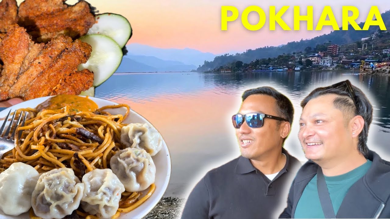 2 NEW PLACES IN POKHARA THAT YOU SHOULDN'T MISS || MITHO MOMO & MIDNIGHT RAMEN