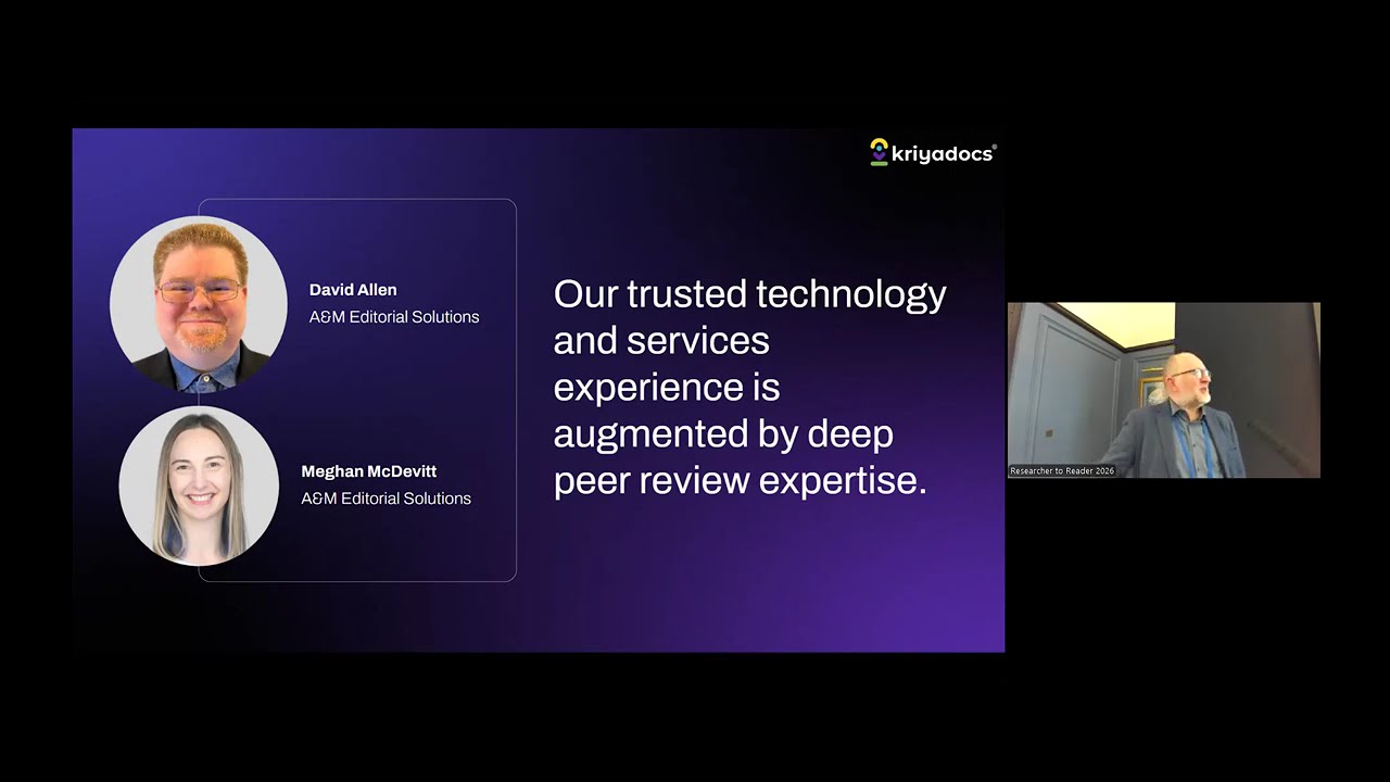 R2R 2026 - LT - Kriyadocs: Designing Peer Review (De Boer)