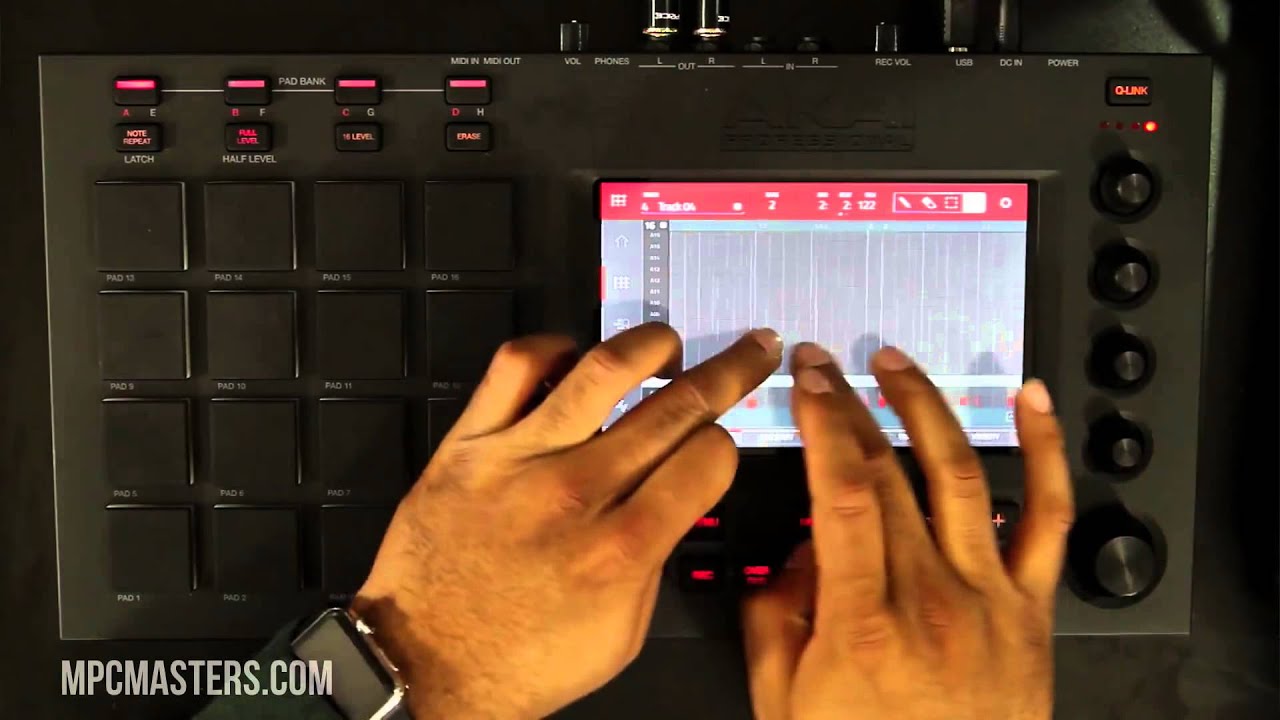 MPC Touch Hands On Beat Making Demo   MPCMasters com