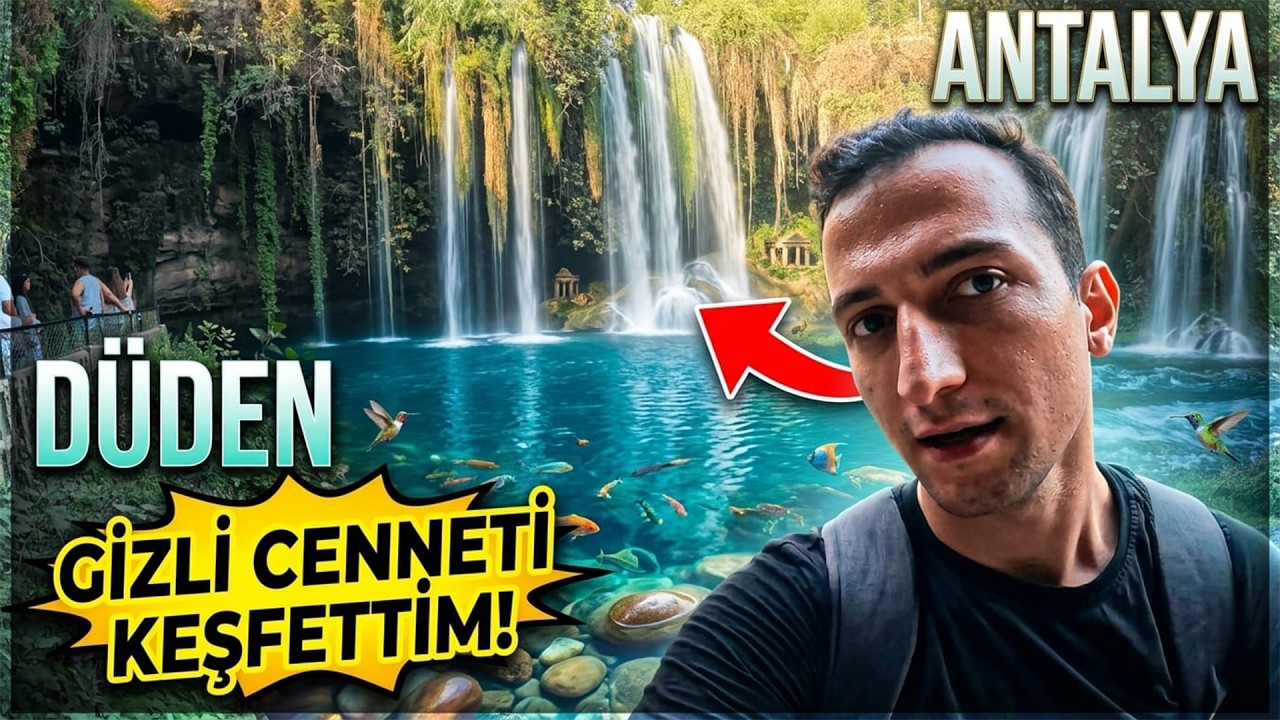 ANTALYA VLOG | ANTALYA DÜDEN ŞELALESİ - Aşağı ve Yukarı Düden | DÜDEN WATERFALLS - GEZİ VLOG