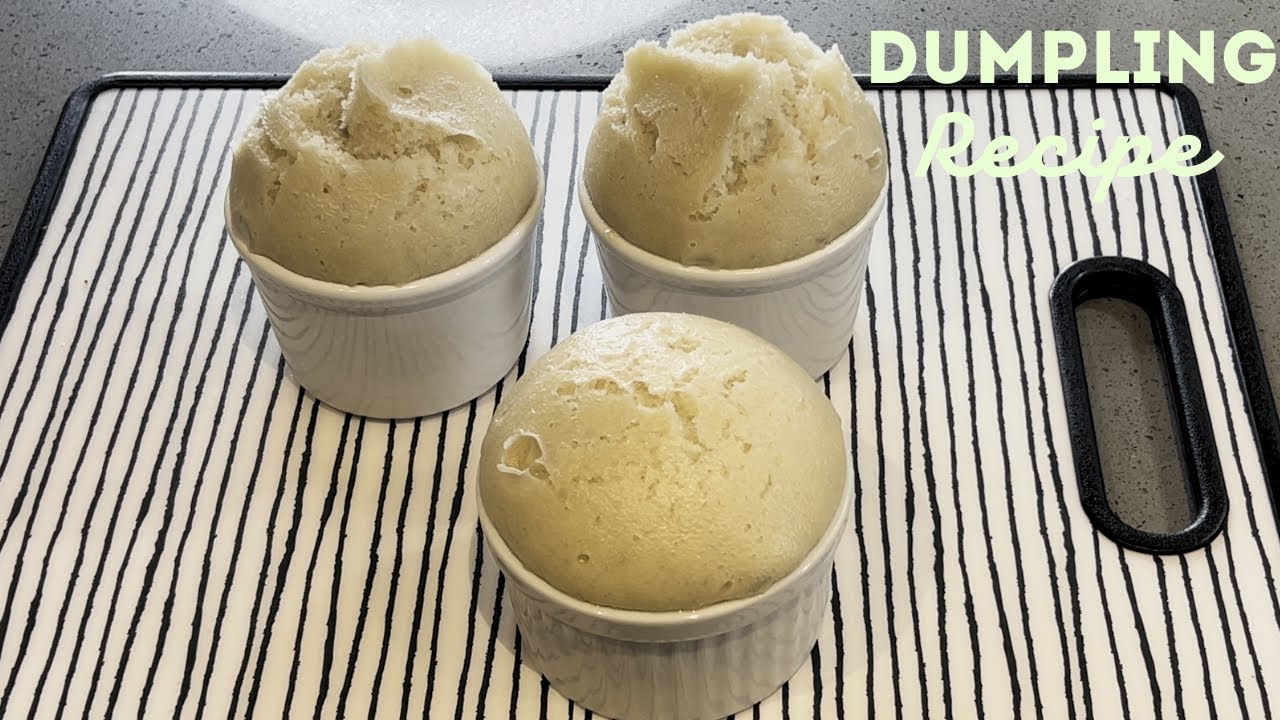 How to make Dumpling Recipe | Dombolo | South African Steam bread