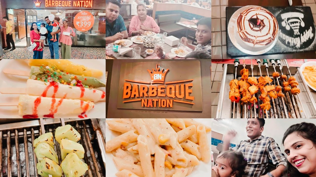BBQ NATION: unlimited food #barbequenation #kanpur #zsquaremall #dinnertime @adventurestrack521