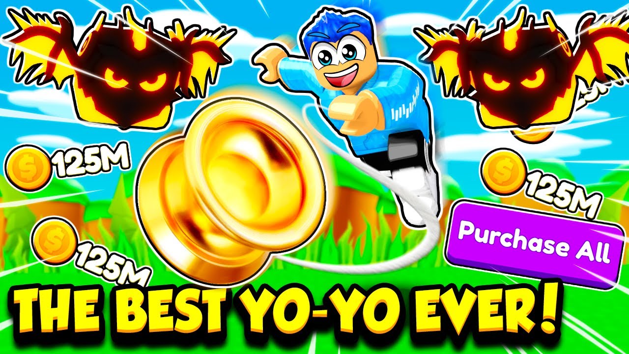 Getting The MAX TIER YO YO In Yo Yo Simulator!!
