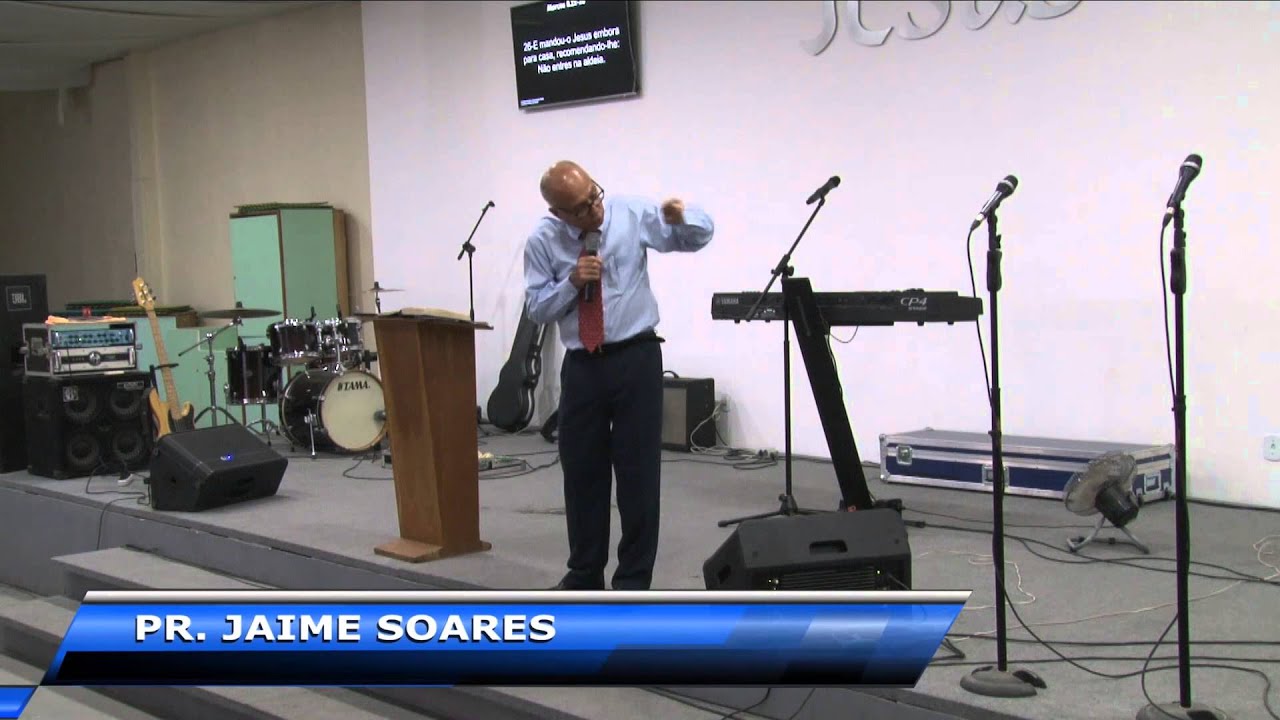 Pr. Jaime Soares - Marcos 8:22-26