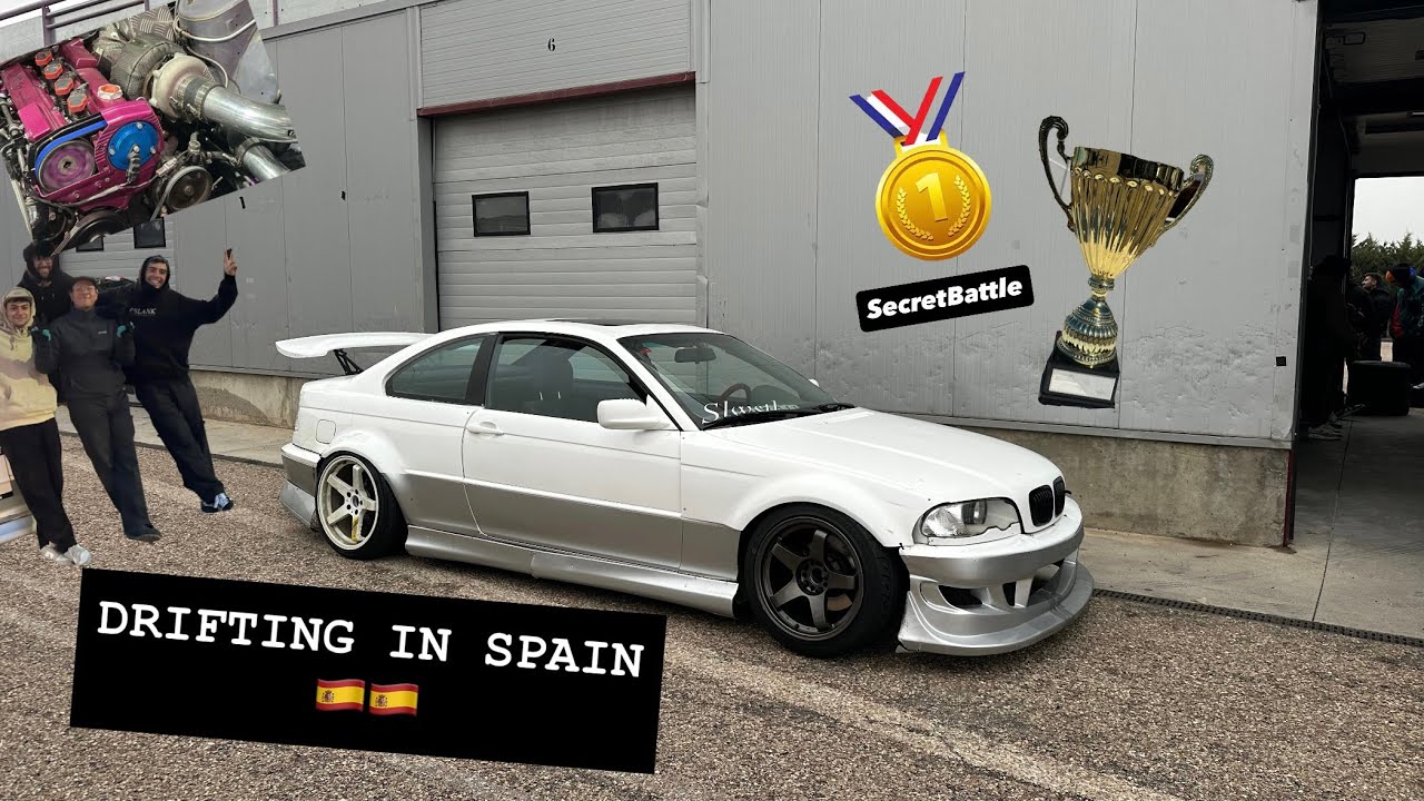 VLOG: Going to Spain to Drift my Friends Car at Secret Battle
