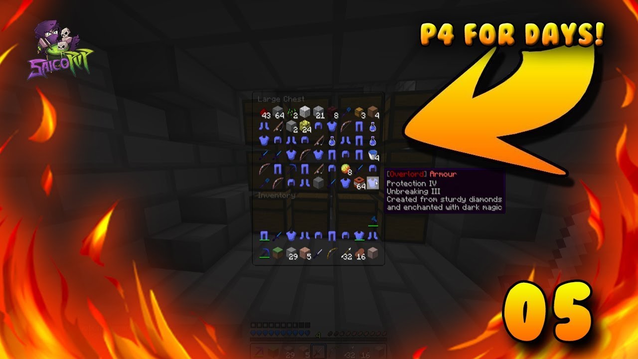 P4 FOR DAYS! | Minecraft Factions On Saico #5