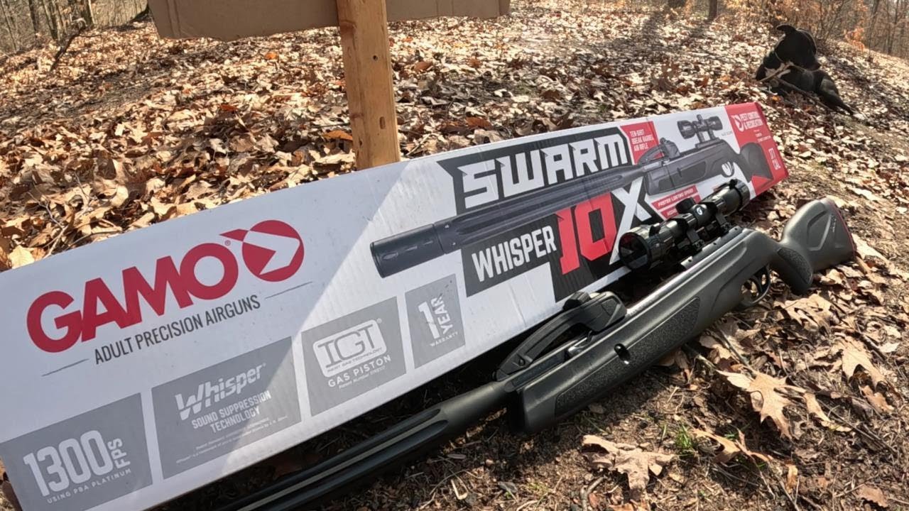 Testing The Gamo Swarm Whisper .177 Break Barrel Air Riffle