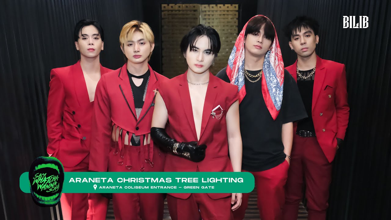 [BILIB Fancam] Say Whatcha Wanna Say at Araneta Christmas Tree Lighting Performance
