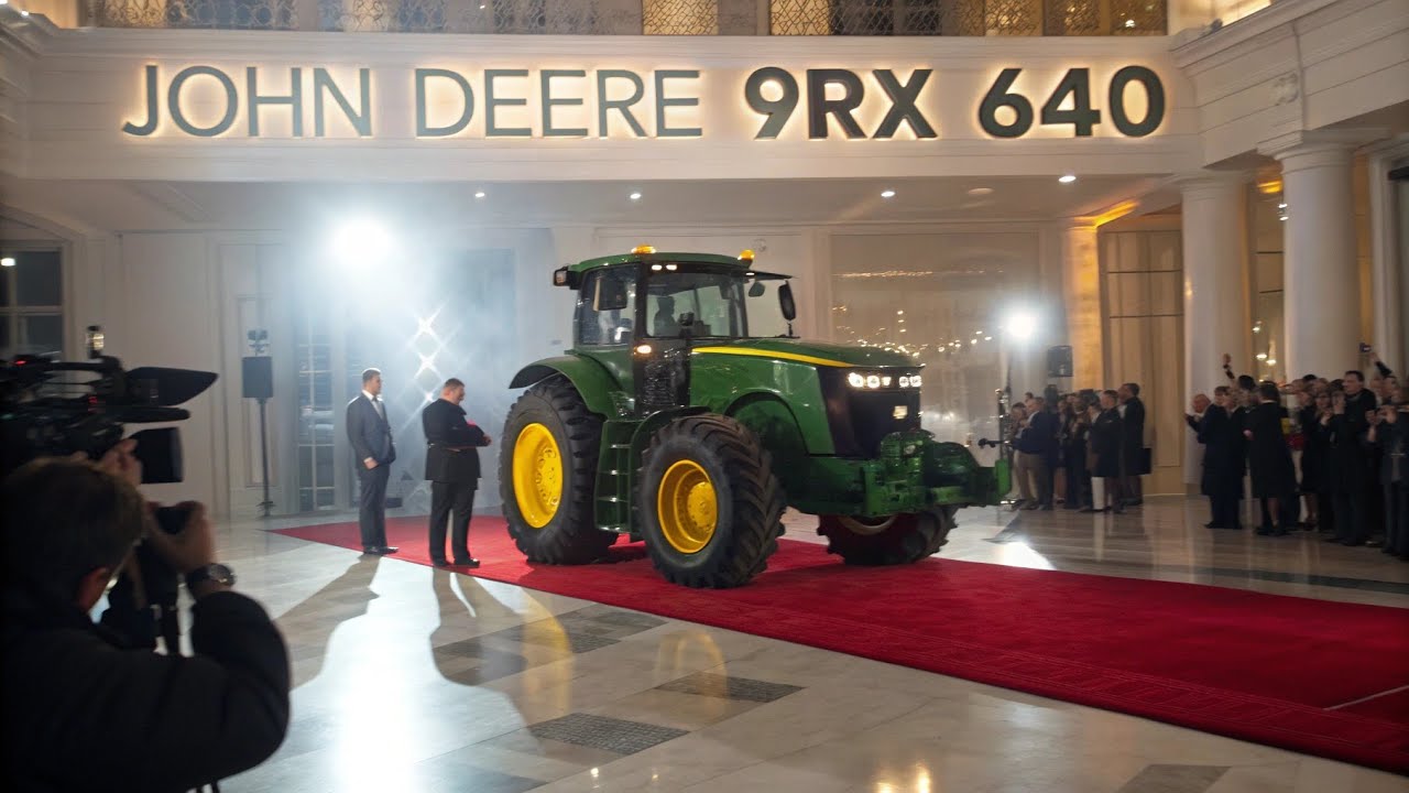 John Deere 9RX 640 UNLEASHED 😱 | World’s Most Powerful Tractor in Luxury Showroom!