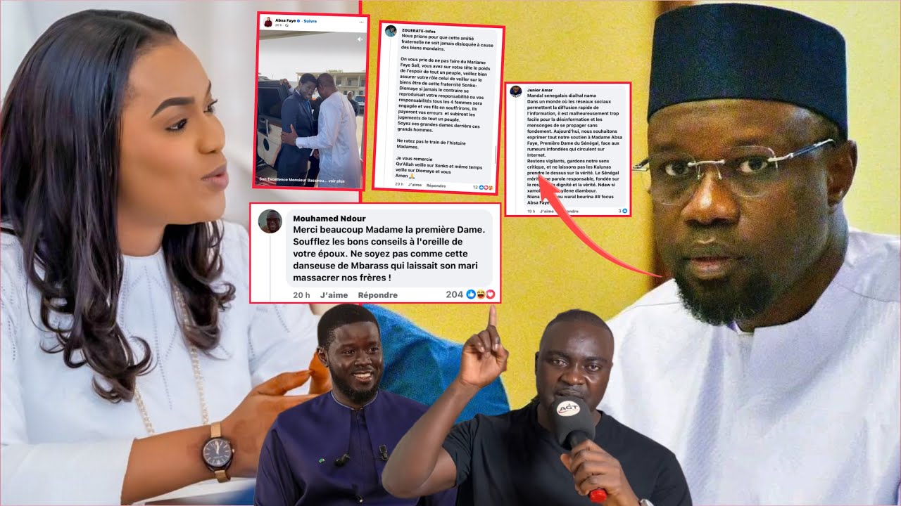 Urgent! Réaction Absa Faye: Messages forts à Ousmane SONKO…- Diomaye prend ses responsabilités…- AGT