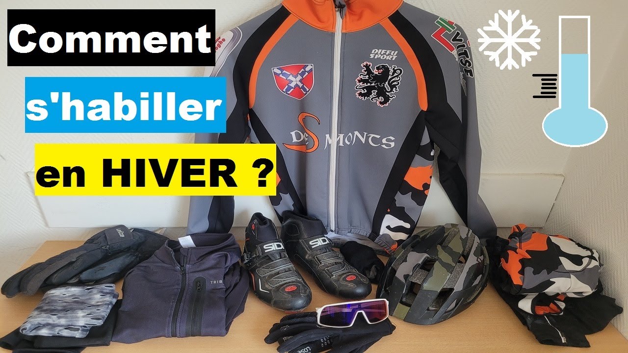 Comment s'habiller en hiver à vélo ? MES VÊTEMENTS ET ASTUCES pour le VTT