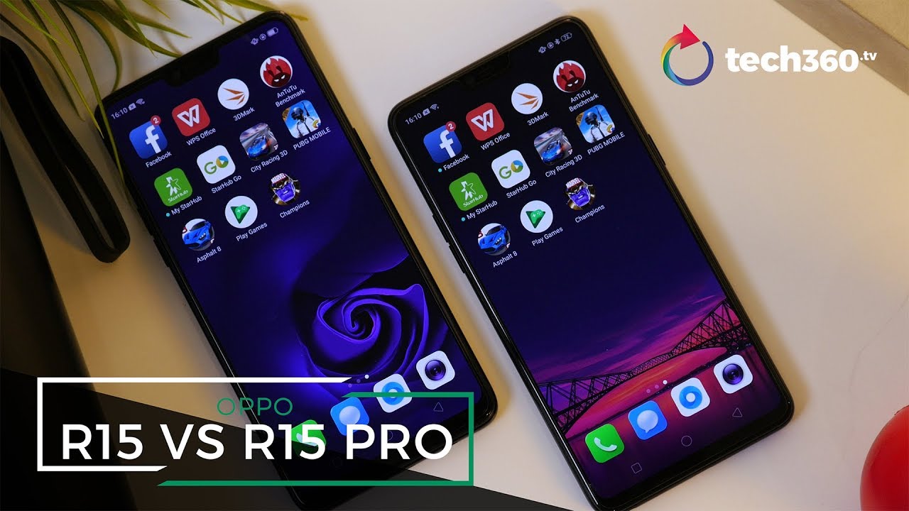 Oppo R15 Pro vs R15