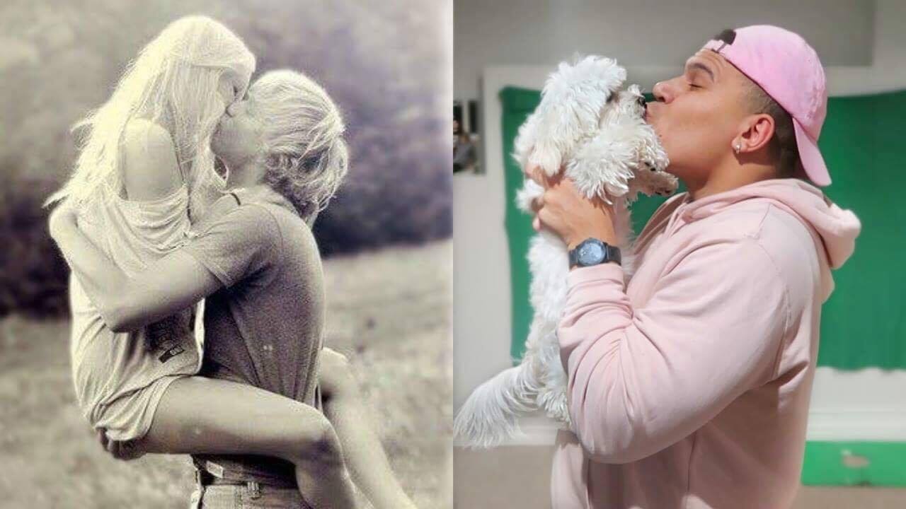 RECREATING CUTE COUPLE PHOTOS WITH MY PUPPY