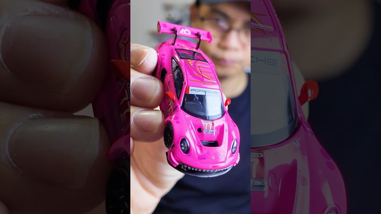 MINI GT Roxy 1/64 | Розовая модель от AO Racing, любимица коллекционеров #minigt