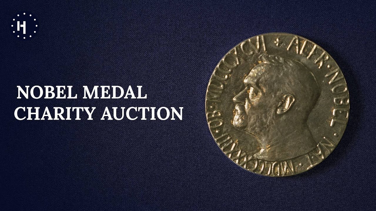 Финальные торги за Нобелевскую медаль Дмитрия Муратова на аукционе Heritage
