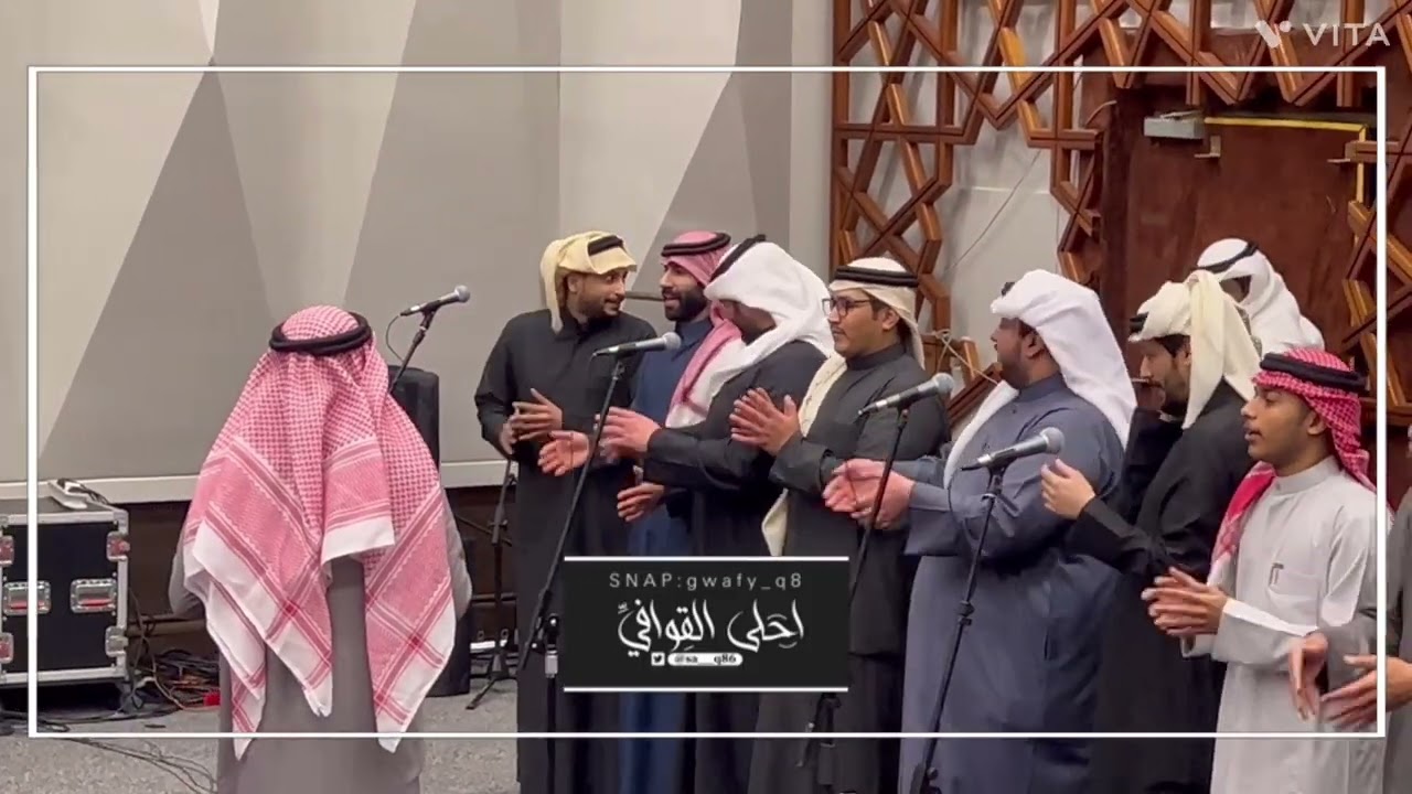 اذاعة دولة الكويت .. الشاعر متعب الفقيعي و الشاعر سالم الزايدي