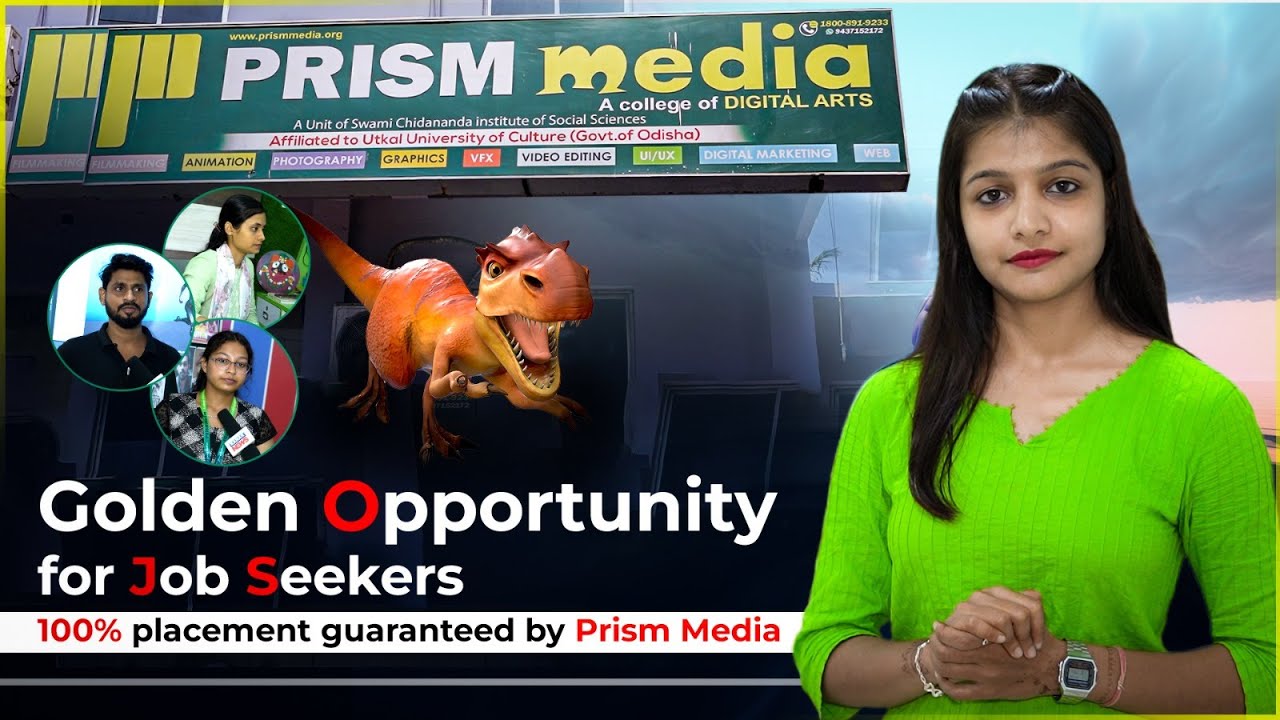 Learn Graphic, Video Editing, Animation, and VFX Field || Prism Media Acharya Vihar