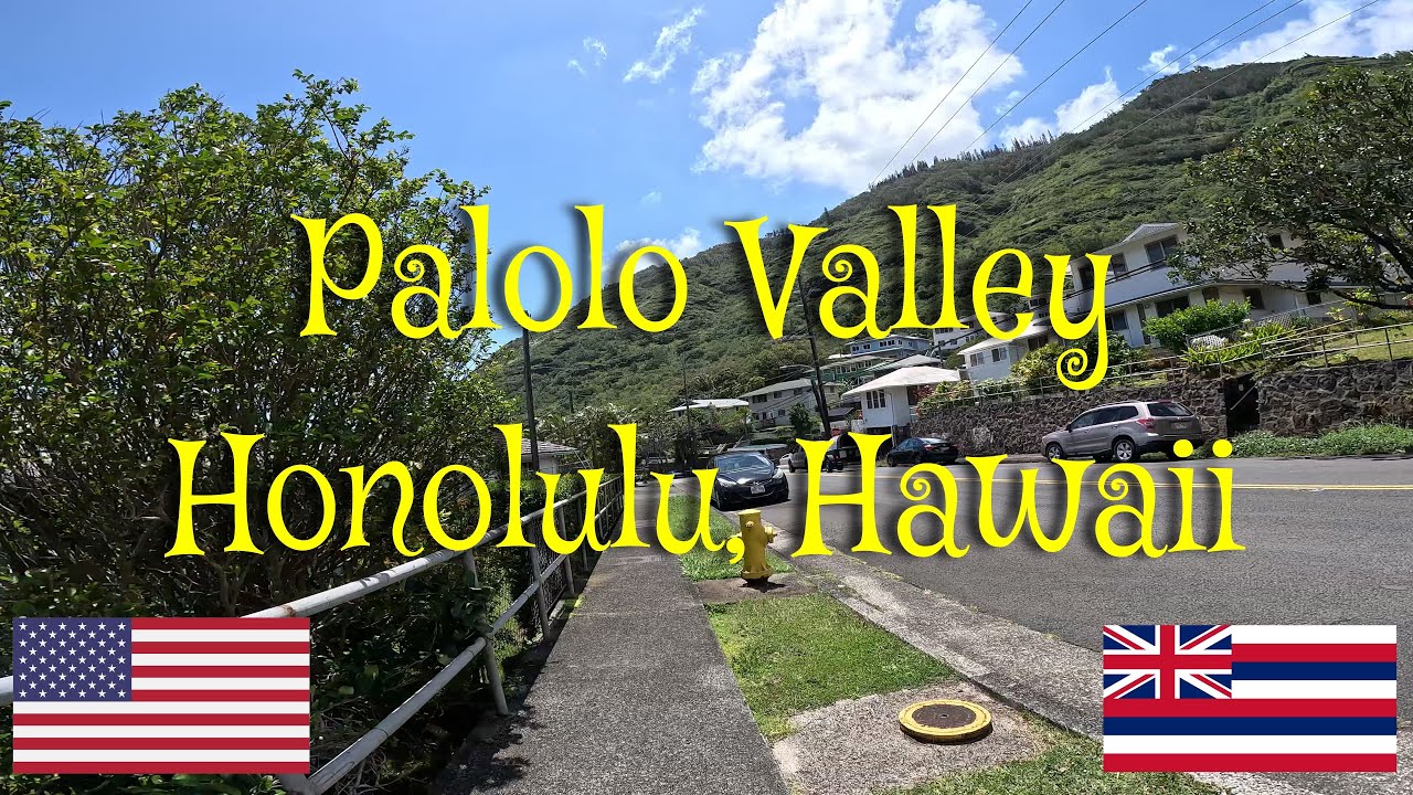 Honolulu Palolo Valley Neighborhood Tour - Hawaii, USA